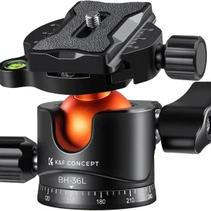 K&F BH-36L Metal Tripod Ball Head thumb 3