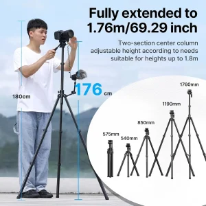 Ulanzi Video Tripod with PanTilt Head thumb 4