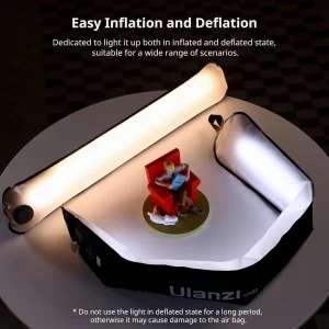 Ulanzi Portable Air Tube Light 20w (3′) thumb 4