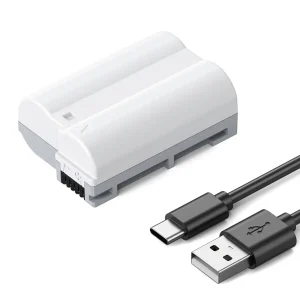 K&F EN-EL15 Battery with Type-C Fast Charging