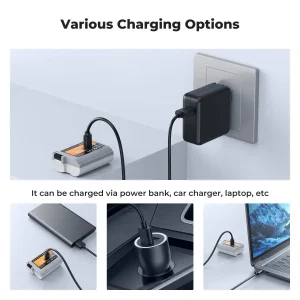 K&F EN-EL15 Battery with Type-C Fast Charging thumb 2