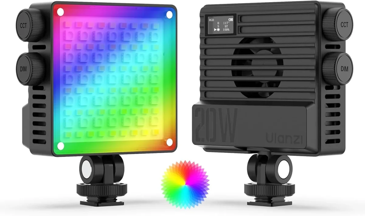 Ulanzi Pocket RGB Video Light 20W